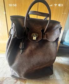 Trolley sartoriale in pelle