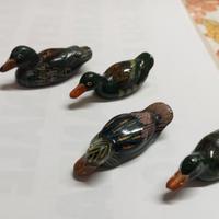 4 paperelle in terracotta 