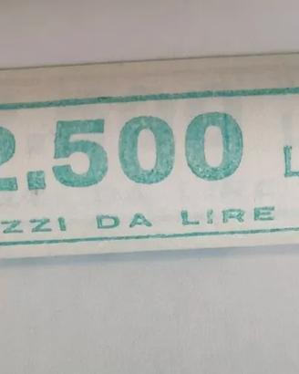 Rotolino 50 LIRE Italia 1989 rotolo moneta zecca