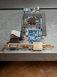 Scheda video AMD Radeon HD6450 - VGA, HDMI, DVI