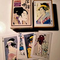 carde da gioco giapponesi  vintage