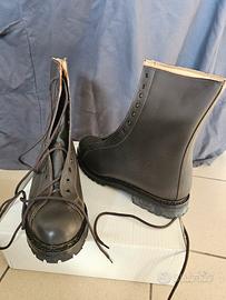 🥾Anfibi Stile Militare in Vera Pelle - Nuovi