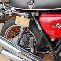 Supporto targa oro argento FMI honda