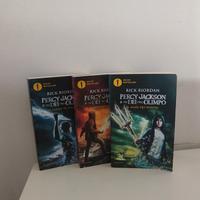 trilogia libri Percy Jackson e gli dei dell'olimpo