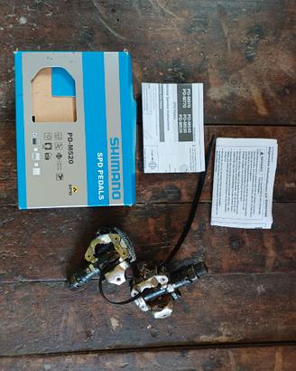 Pedali Shimano PD-M520 SPD