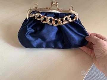 Borsa Pochette Rebel Queen by Liu Jo - Blu Notte/O