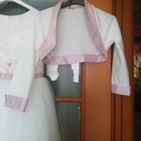 Abito da bambina tg 10anni  da cerimonia e prima c