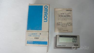 Timer digitale Omron H7ET-N con autoalimentazione