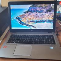 Notebbok 15 pollici HP 16 gbRam 256 SSD.