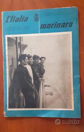 L'ITALIA MARINARA  n. 6 anno 1943 - RIVISTA ANTICA