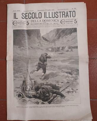 giornale il secolo illustrato del 3 luglio 1904