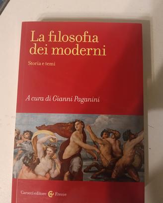 manuale Filosofia dei moderni, Gianni Paganini