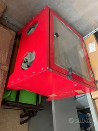 cabina per sabbiatua