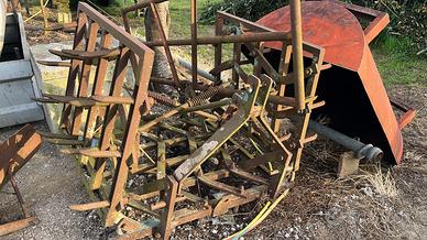 Erpice a denti fissi pieghevole 250