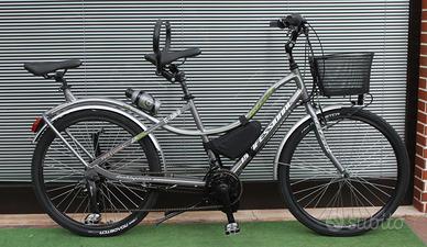 BIBICI TANDEM E-BIKE MOTORE CENTRALE BATTERIA 720W