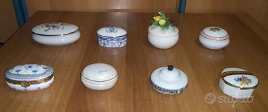 PORTAGIOIE COFANETTO VINTAGE LIMOGES CAR MARZOTTO