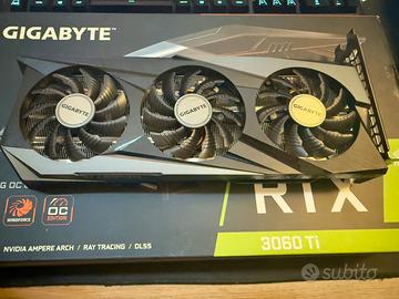Scheda Video GPU Gigabyte Nvidia 3060TI 8GB