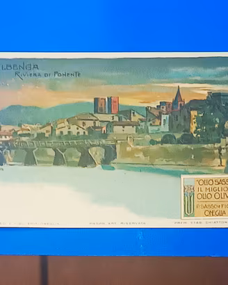 cartolina Albenga Riviera di Ponente