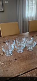 6 coppe da dessert  vintage Arc France