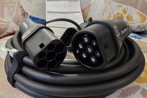Cavo di Ricarica Volex Tipo2 22kW mono e Trifase