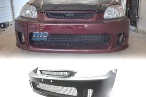 PARAURTI ANTERIORE HONDA CIVIC 99-00 LOOK N1