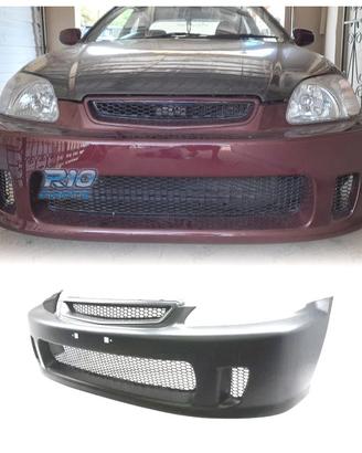 PARAURTI ANTERIORE HONDA CIVIC 99-00 LOOK N1