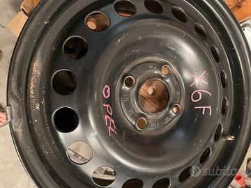 Cerchio acciaio Opel  da 15 X6F