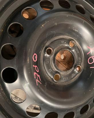 Cerchio acciaio Opel  da 15 X6F