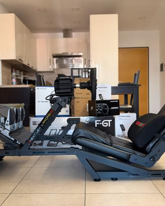 Postazione simulatore di guida Fanatec PS5/PC