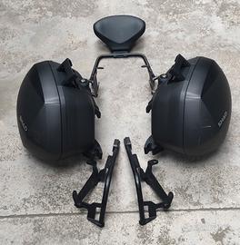 kit borse + schienale SHAD per Ducati Diavel 