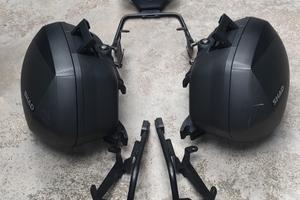kit borse + schienale SHAD per Ducati Diavel 