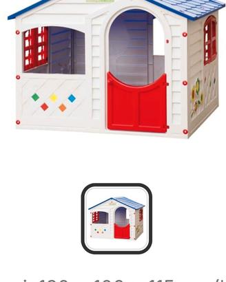 Casetta in  plastica per bambini