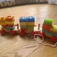 Trenino in legno Città del Sole