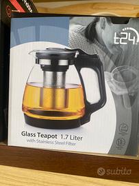 Teiera in vetro da 1,7 litri