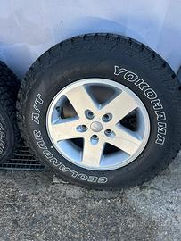 Cerchi in lega Jeep Weangler JK