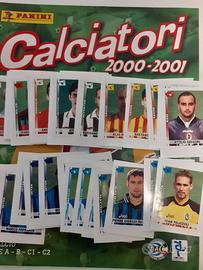 Panini Calciatori 2000 01 set aggiornamenti comple