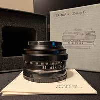TTArtisan 25mm f2 E-Mount Sony