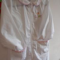 Grembiule bianco x bimba 