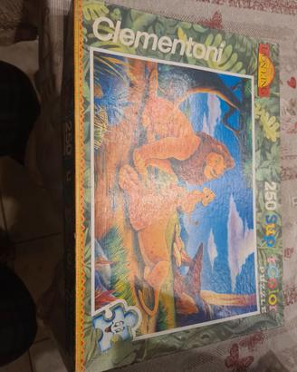 puzzle lion king