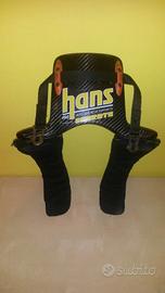 Collare rally hans carbonio