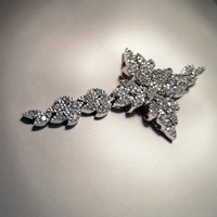 Pendente croce argento 925 alta bigiotteria