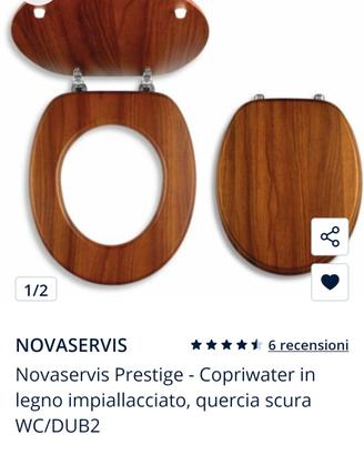 Copriwater nuovo