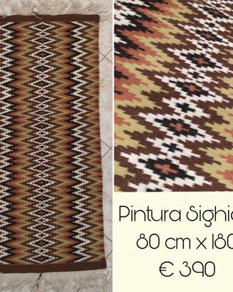 Tappeto sardo Pintura Sighida 180 cm x 80 cm