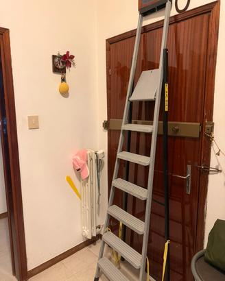 Scala per la casa pieghevole in metallo