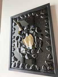 "Quadro Arte Resina Epoxy DOM PÉRIGNON Champagne