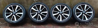 Cerchi in lega Nissan Qashqai J11 con gomme