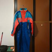 tuta sci vintage fila