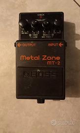 Pedale Metal Zone Boss mt 2