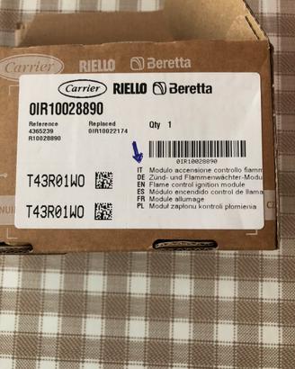 Mofulo accendione controllo fiamma Beretta