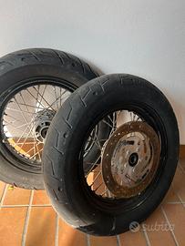 Cerchi a raggi sportster Harley davidson